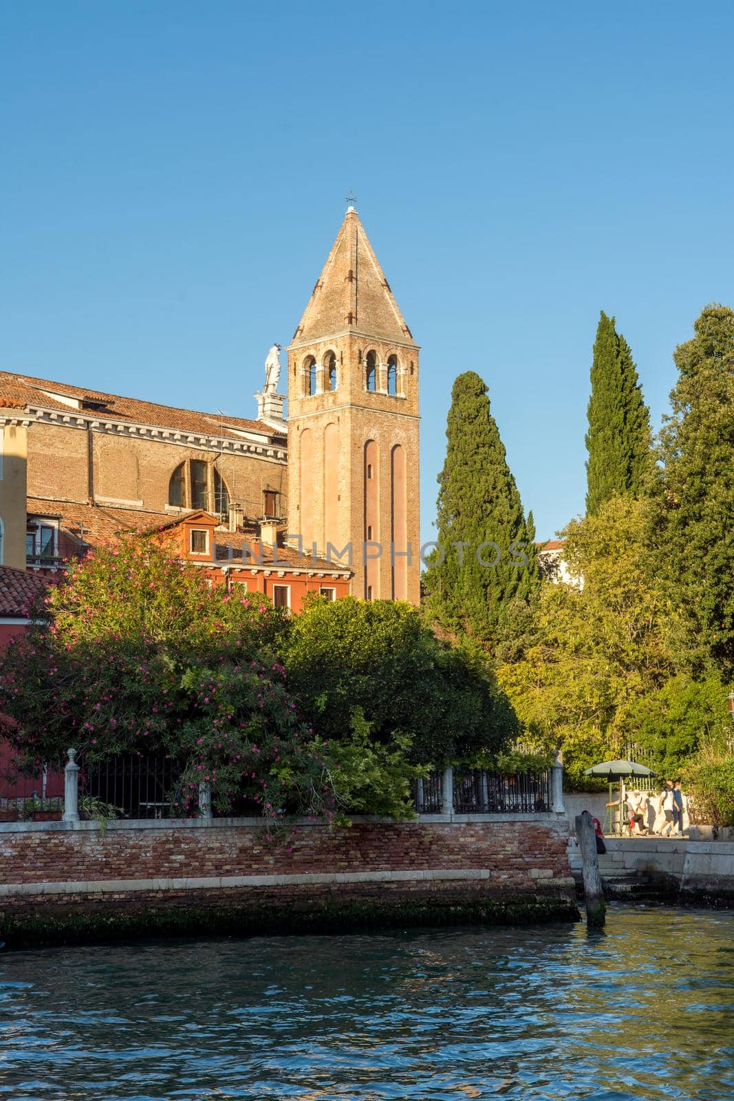 discovery of the city of Venice and its small canals and romantic alleys, Italy