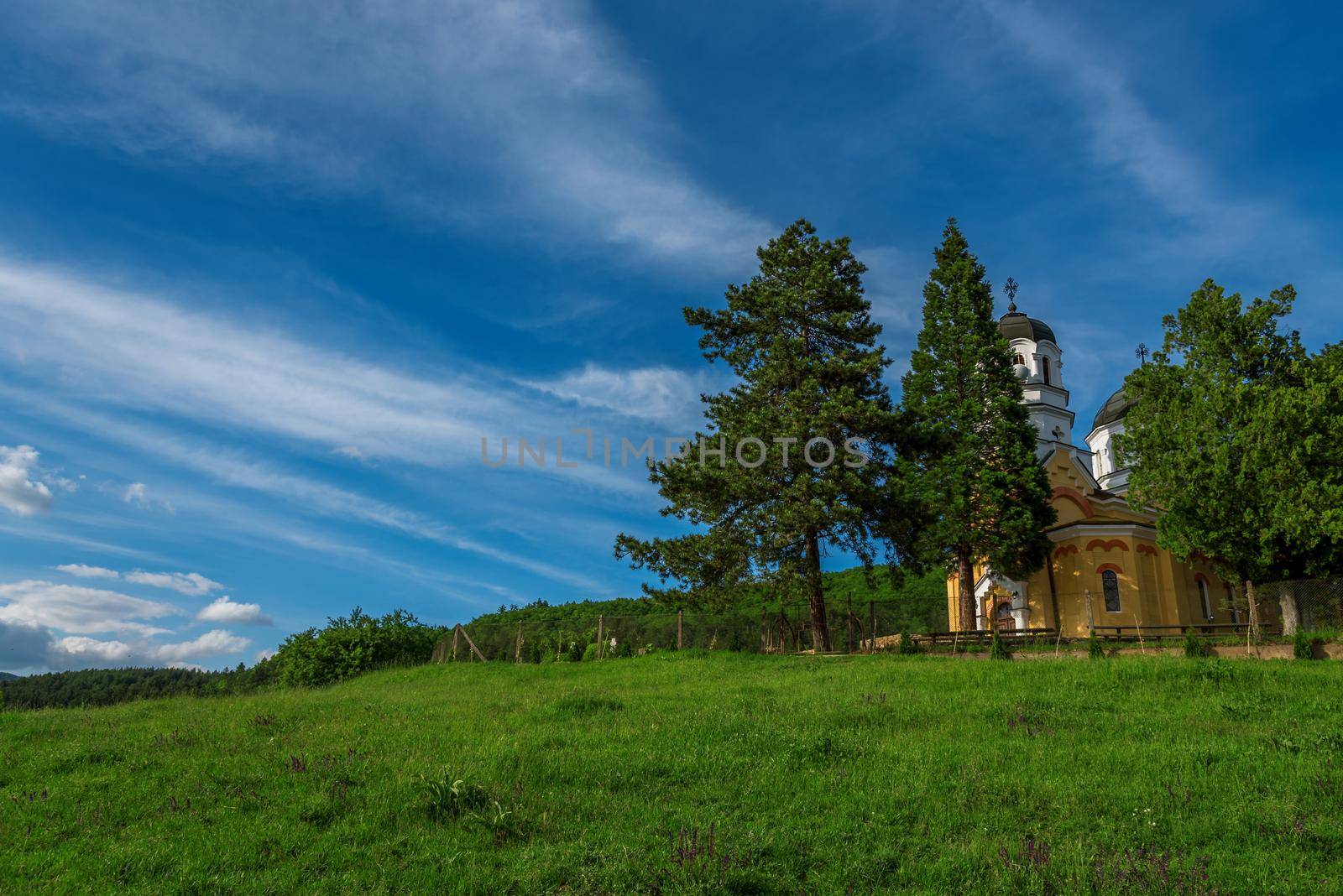 The Kremikovtsi Monastery of Saint George in bulgaria 