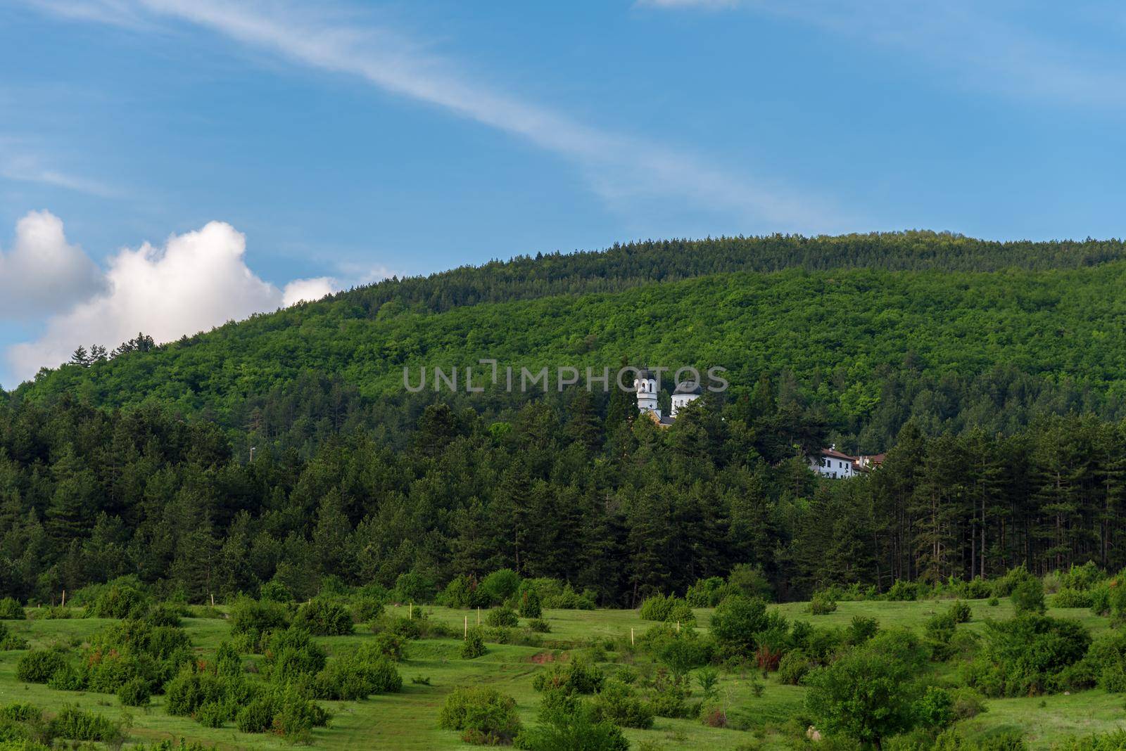The Kremikovtsi Monastery of Saint George in bulgaria