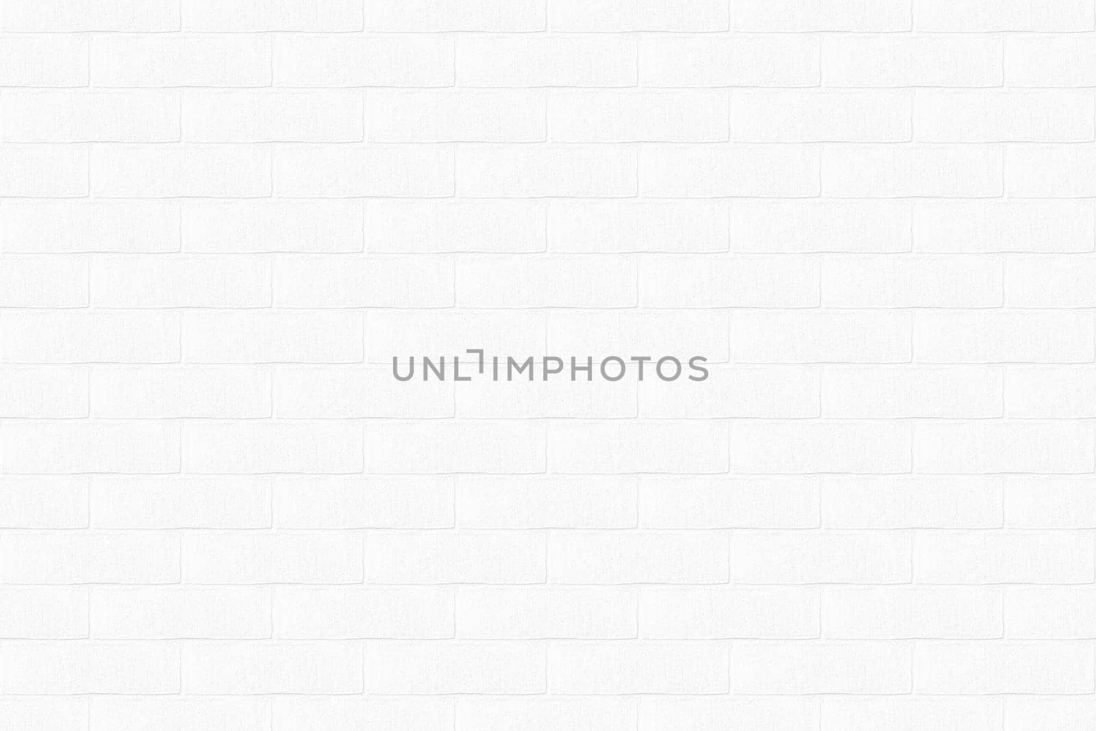 White brick wall detailed pattern textured background.Texture or background