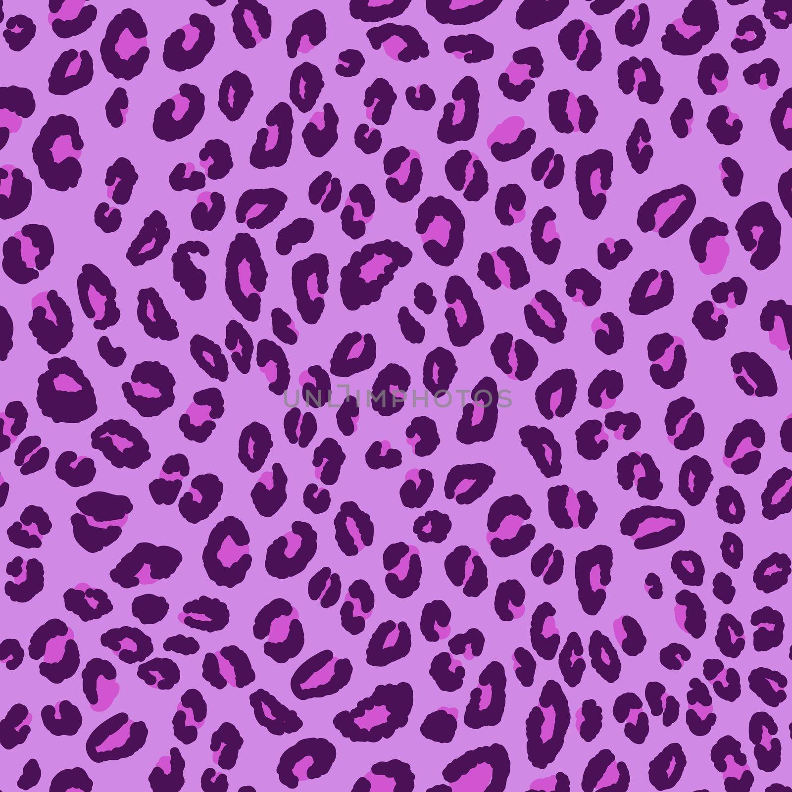 Abstract modern leopard seamless pattern. Animals trendy background. Pink and decorative vector stock illustration for print, card, postcard, fabric, textile. Modern ornament of stylized skin by allaku