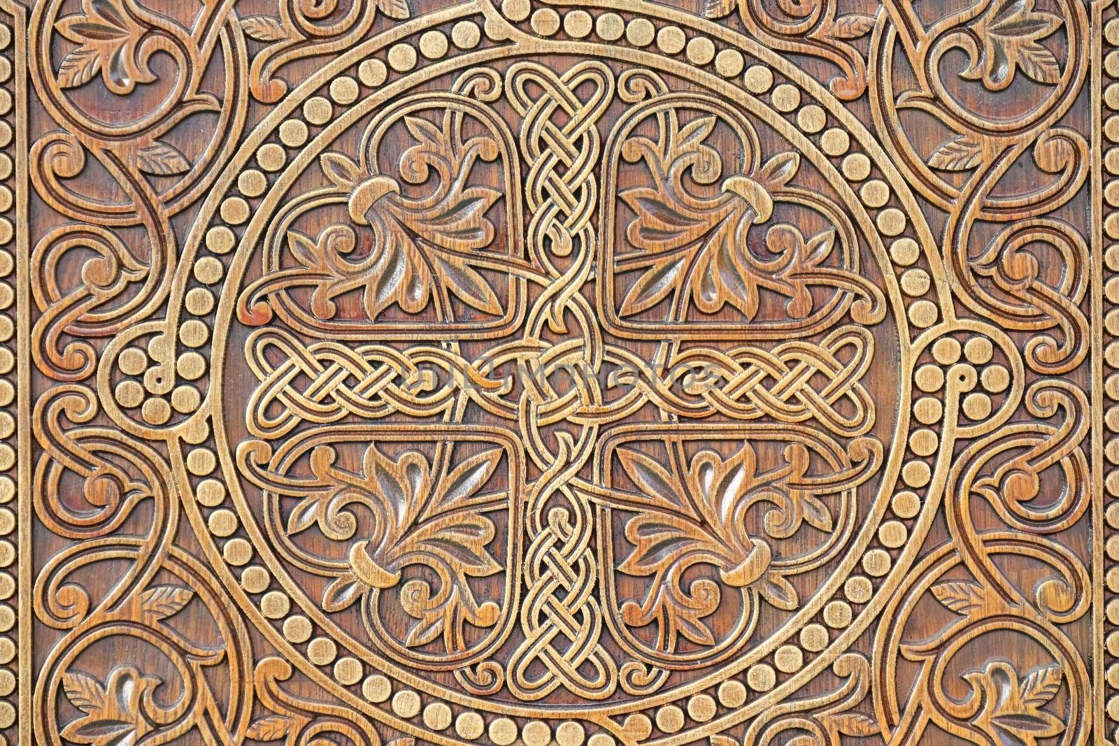 Ornament carved on wood by roman112007