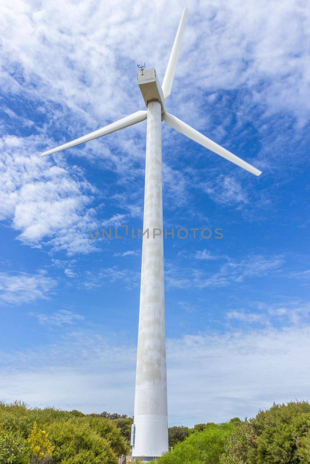 close up of a wind farm near Albany, Western Australia.