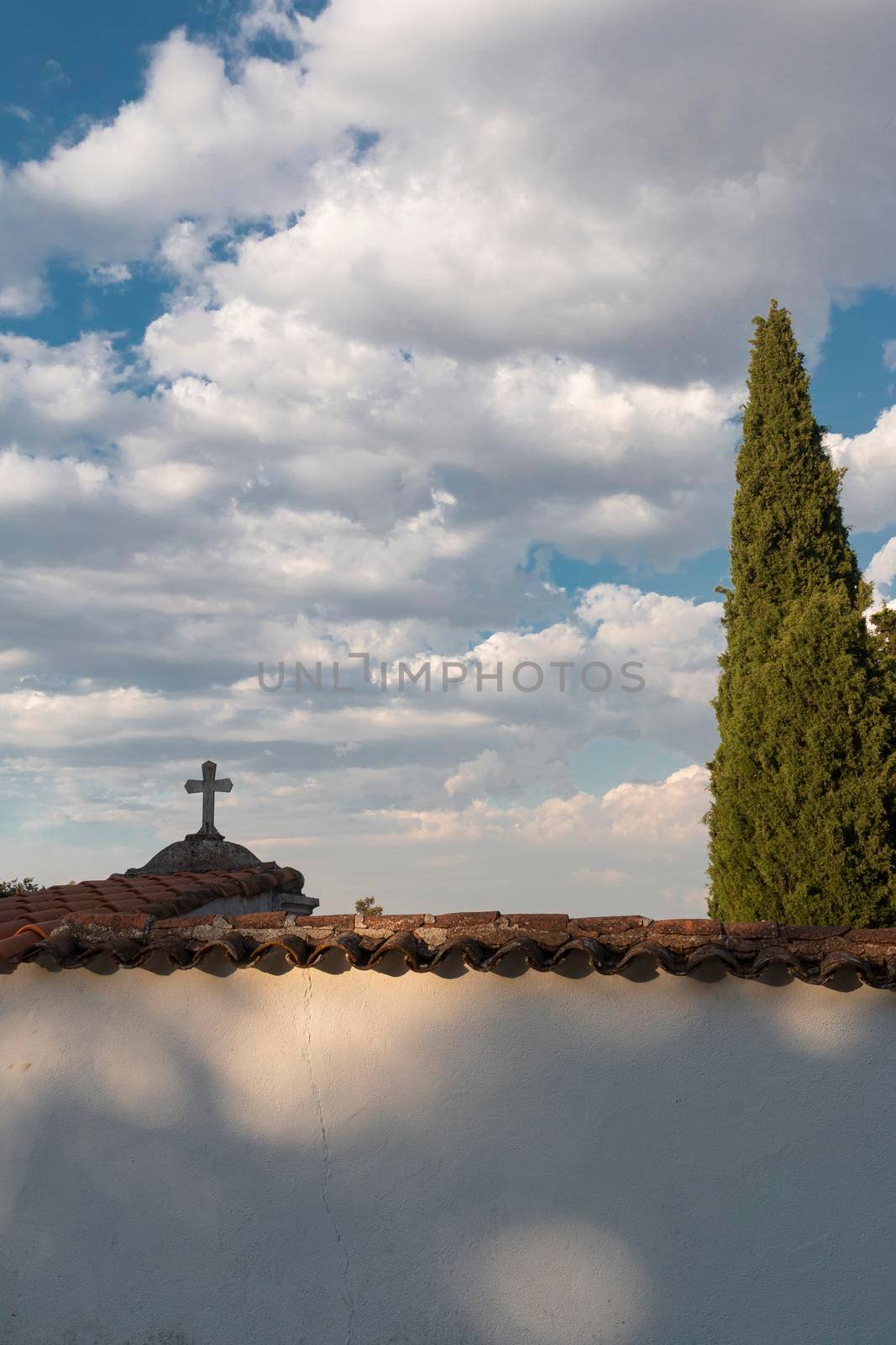 Beautiful couples, fields and landscapes of the Cordoba mountains in Spain. Photograph taken in the month of July.