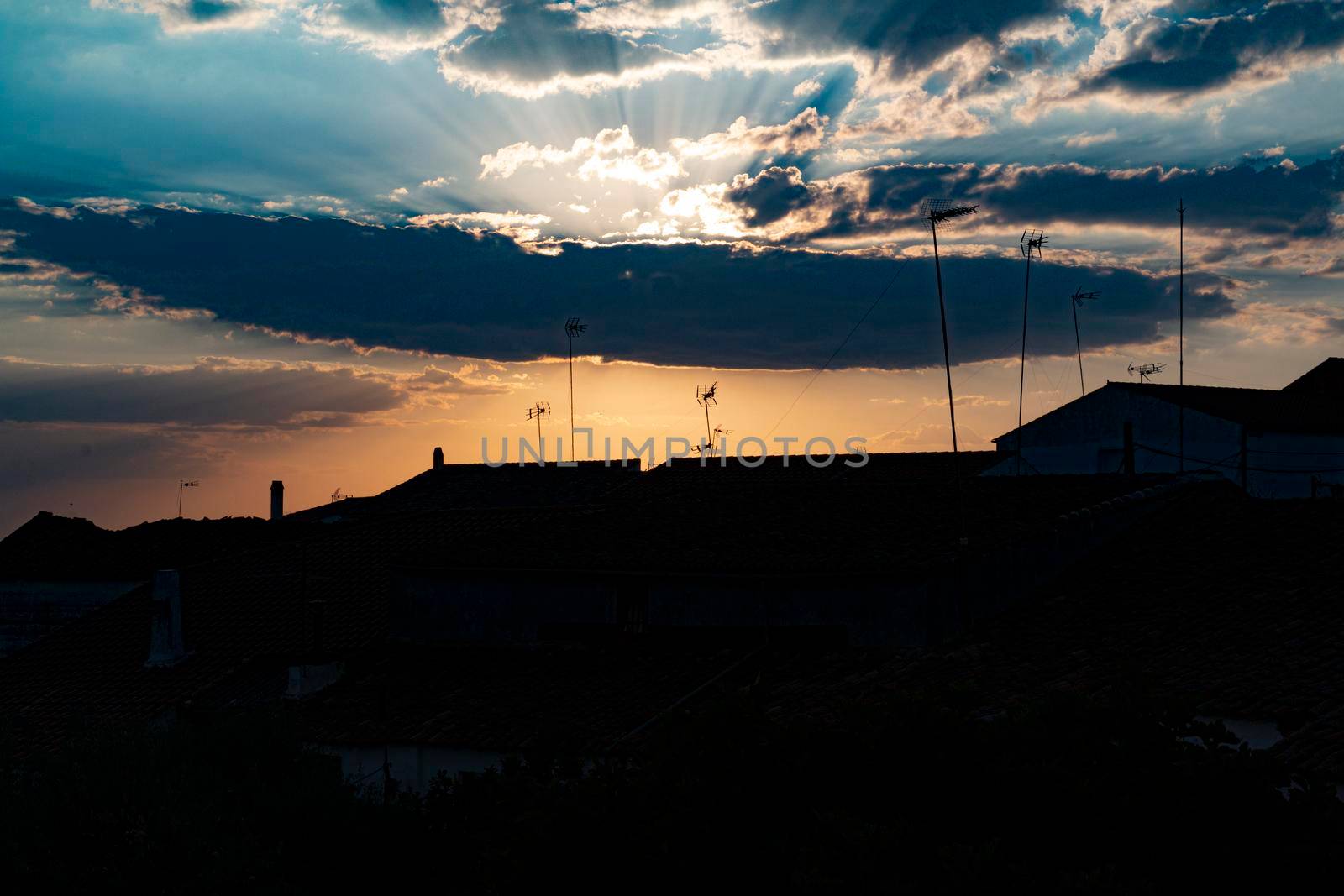 Beautiful couples, fields and landscapes of the Cordoba mountains in Spain. Photograph taken in the month of July.