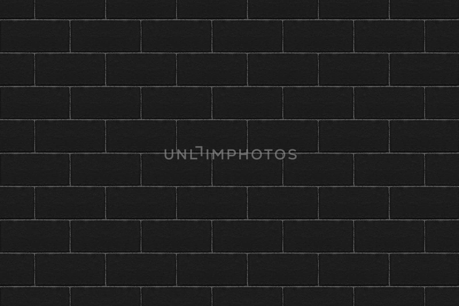 The image of a black brick wall background or texture.Texture or background