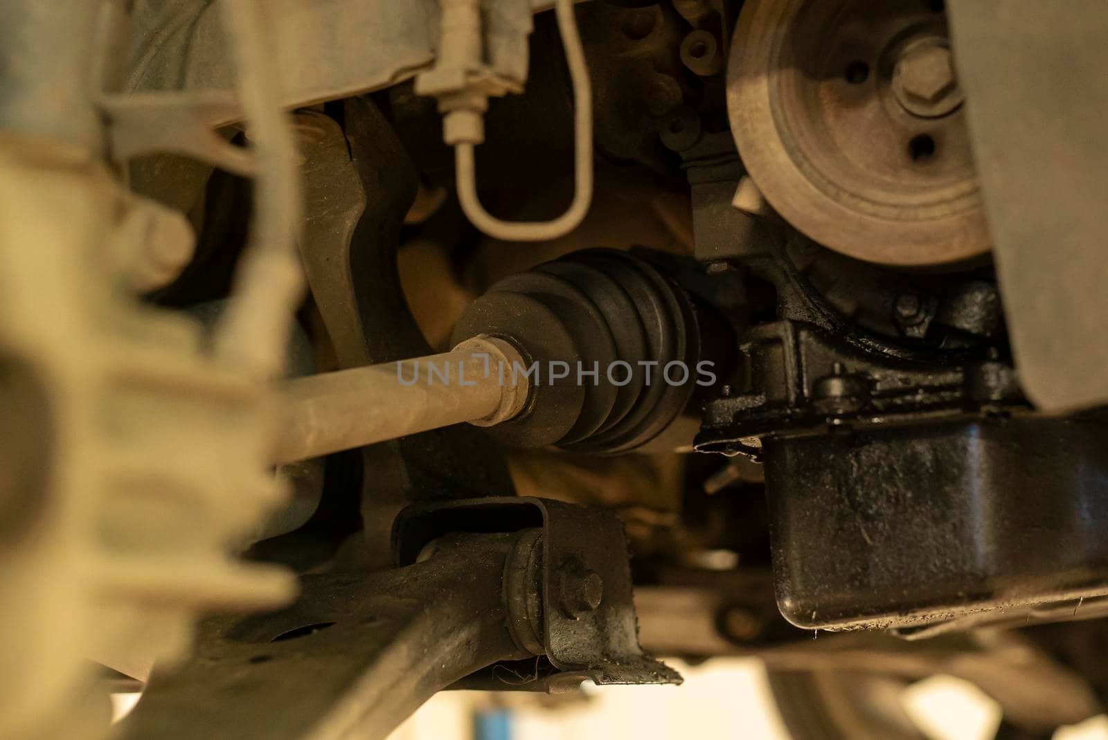 Detail of a drive shaft of the car 3 by pippocarlot