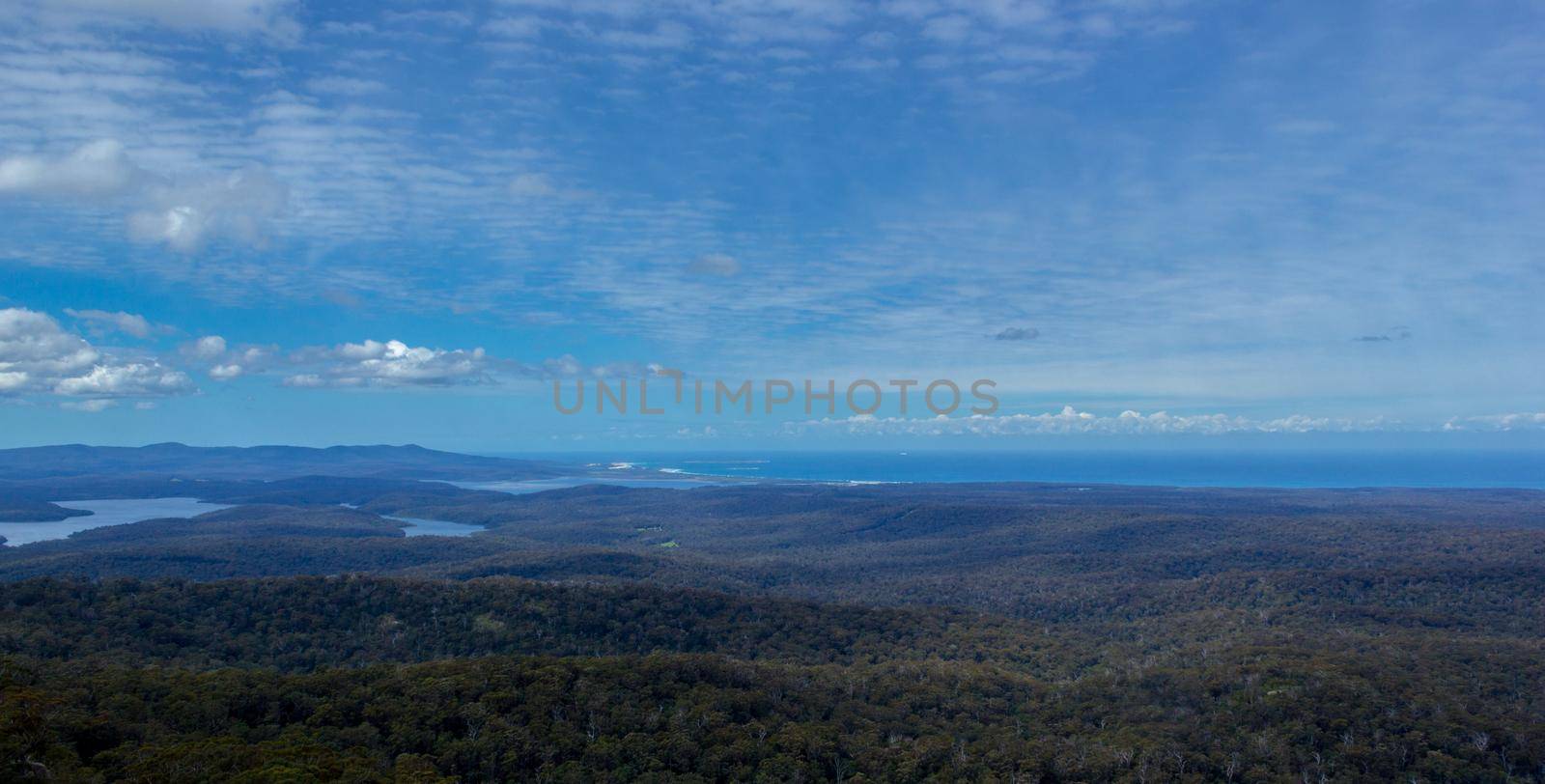 Croajingolong National Park viewed from Genoa Peak, Victoria, Australia by bettercallcurry