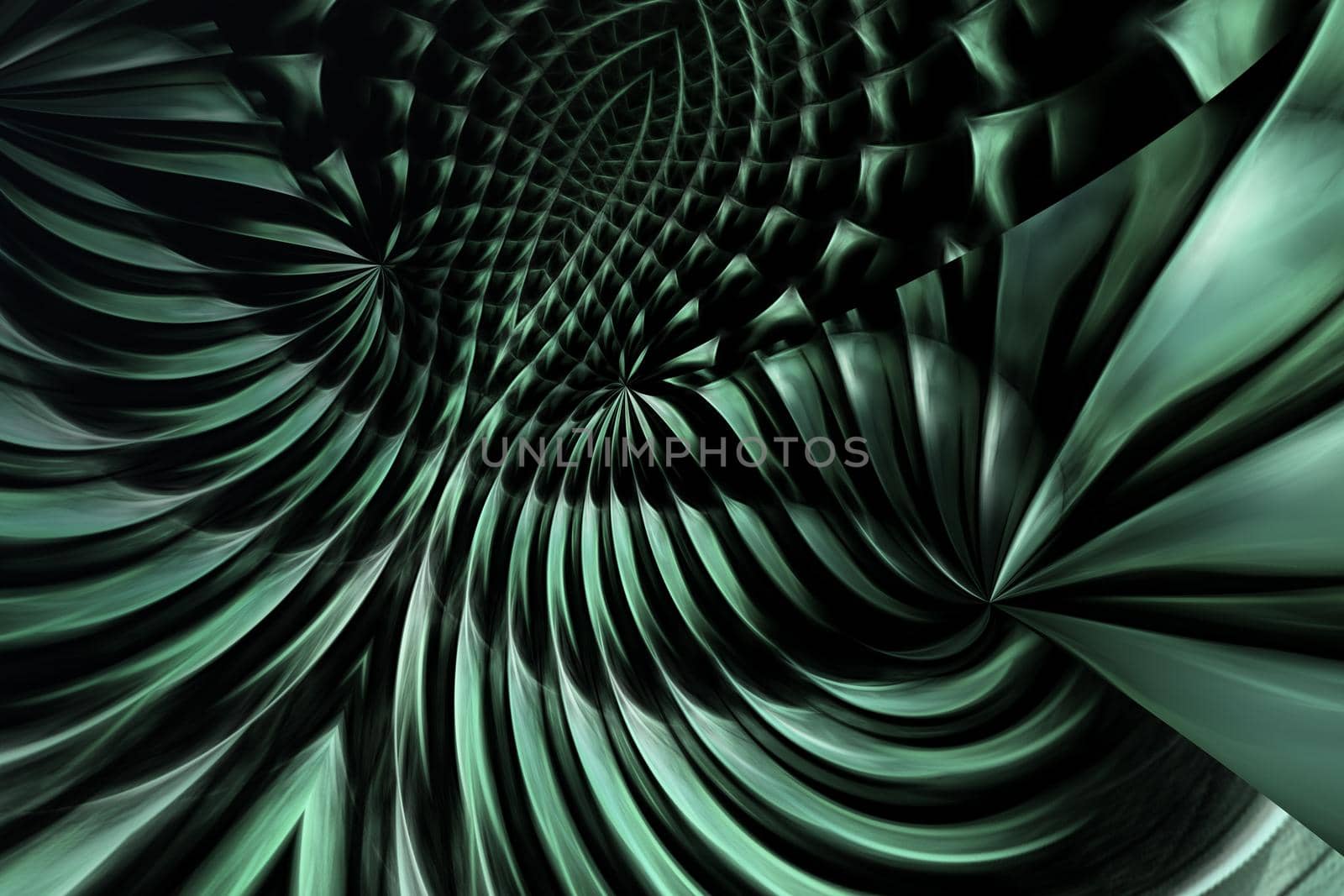 Abstract dark green background with geometric texture. For design and network