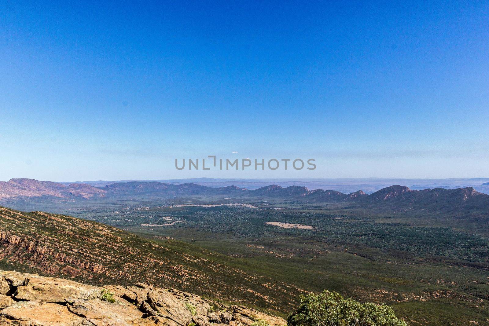 View of the Flinders Ranges from St Mary's Peak, South Australia by bettercallcurry