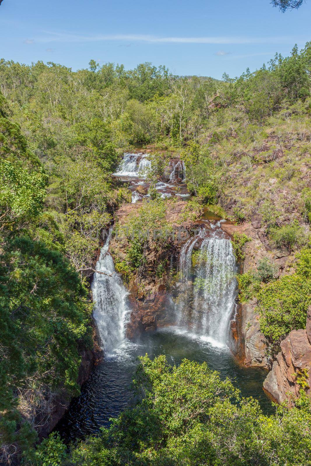 The Florence Falls on the Florence Creek, the Litchfield National Park, Northern Territory, Australia. by bettercallcurry