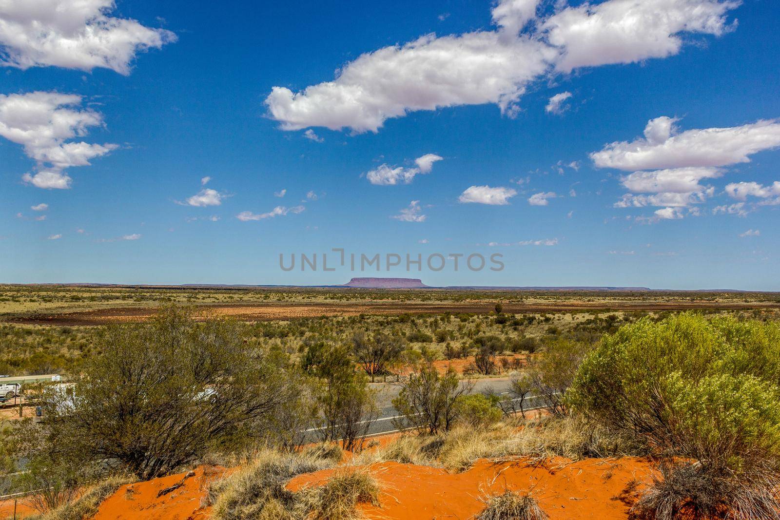 Mount Conner is one of the spectacular landscapes of the Australian outback, northern territory.