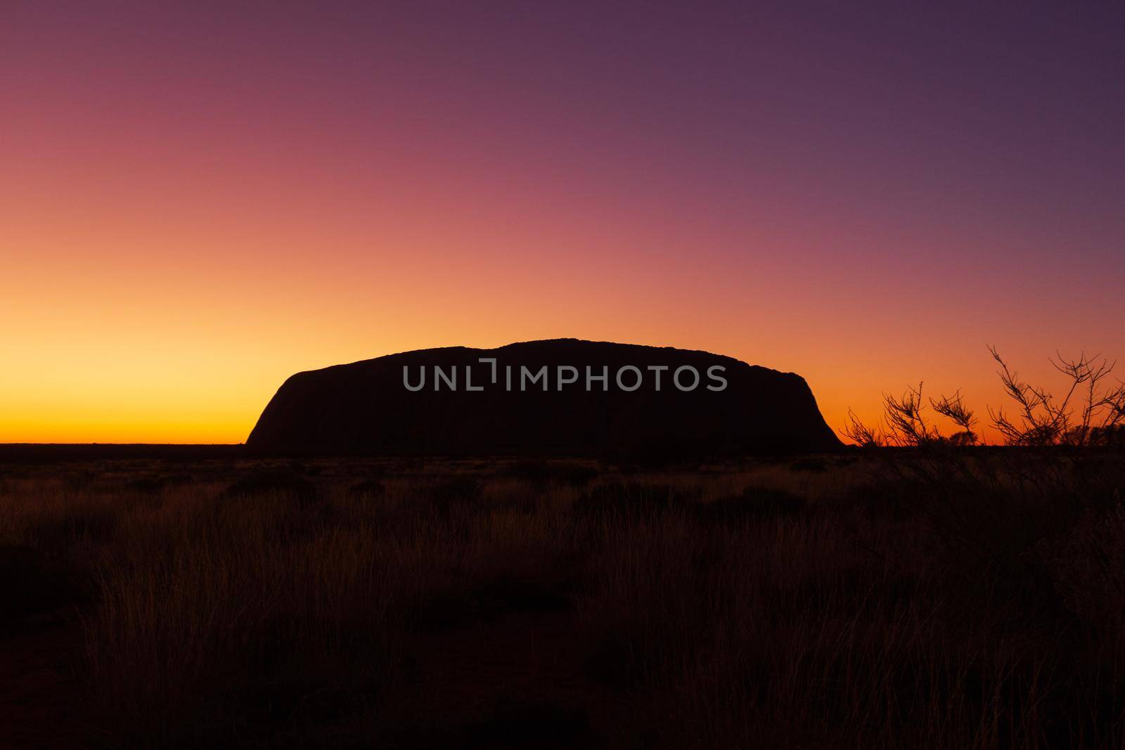 Sunrise at Uluru, ayers Rock, the Red Center of Australia, Australia by bettercallcurry