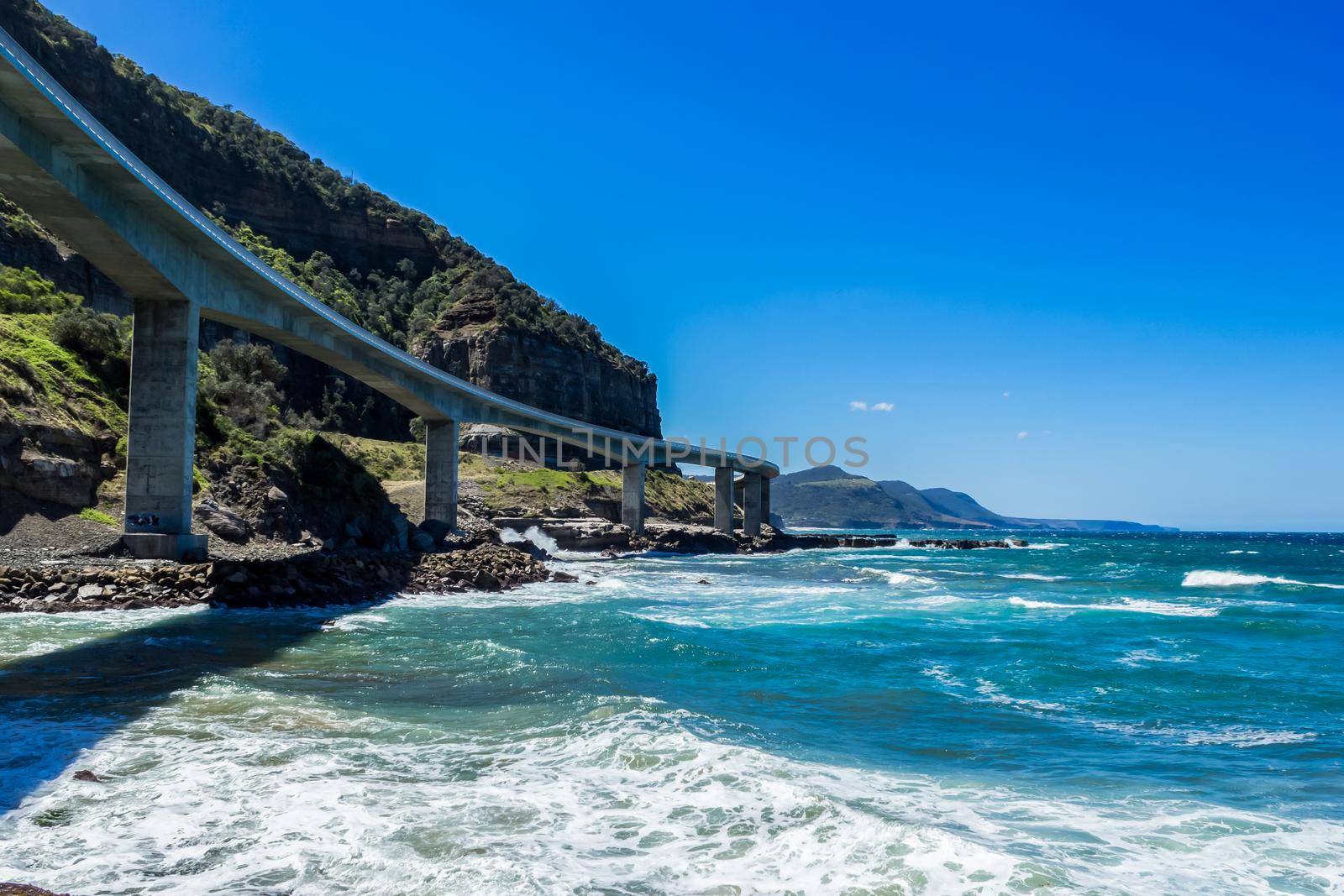 Sea Cliff Bridge along Grand Pacific Drive, New South Wales, Australia by bettercallcurry