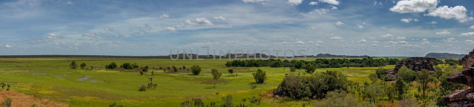 panorama from the Nadab Lookout in ubirr, kakadu national park - australia by bettercallcurry