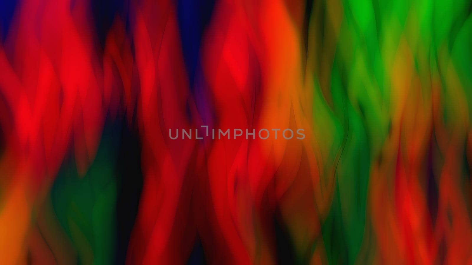 Abstract background with bright glowing red flames. Stylized fire