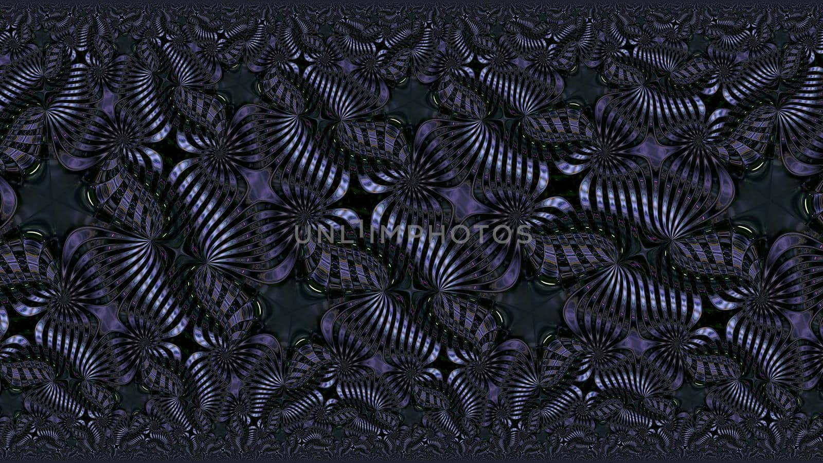Abstract fractal multi-colored symmetrical background.
