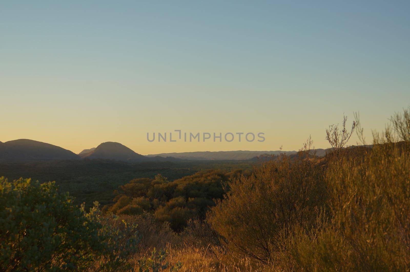 sunset view from the the top of Mount Sonder just outside of Alice Springs, West MacDonnel National Park, Australia by bettercallcurry