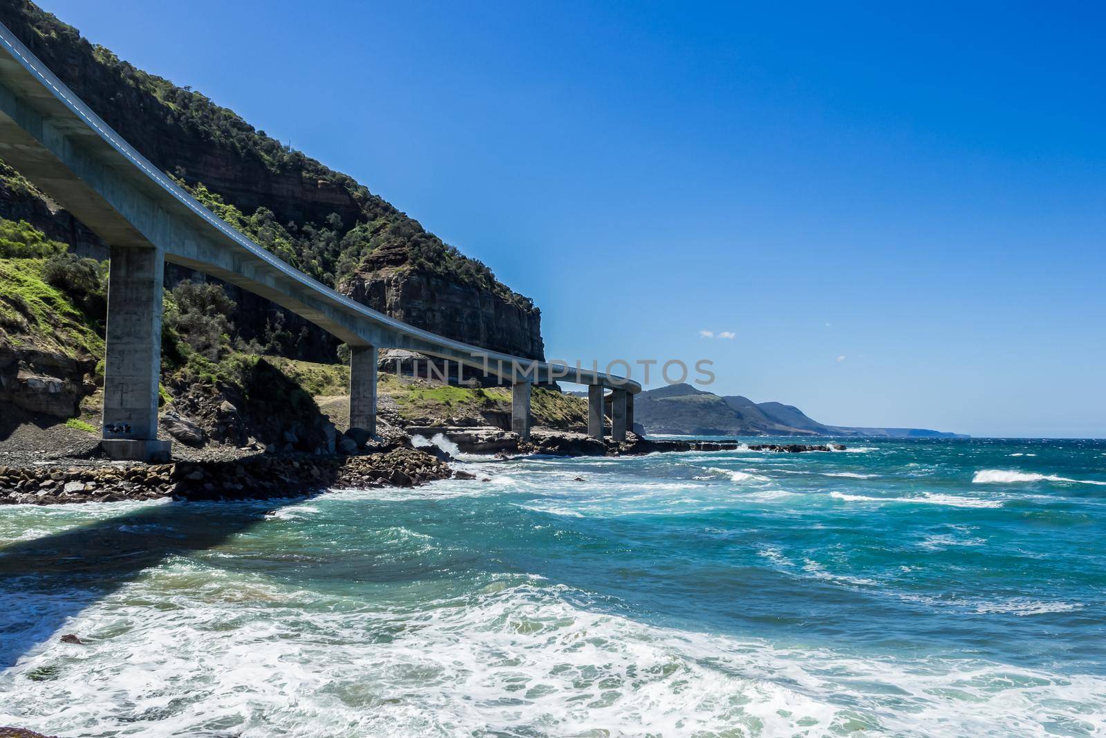 Sea Cliff Bridge along the Grand Pacific Drive, New South Wales, Australia