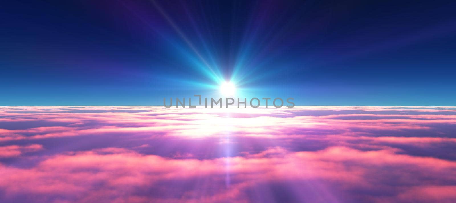 above clouds fly sunset sun ray by alex_nako