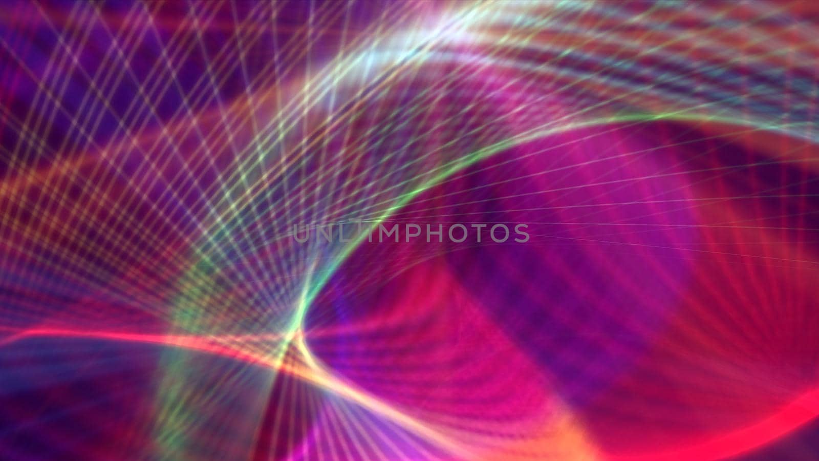 Perspectives Of Fractal Realms abstract background illustration