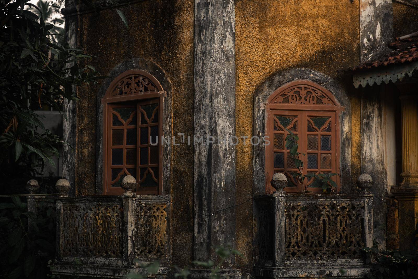 Old house in Goa, India by snep_photo