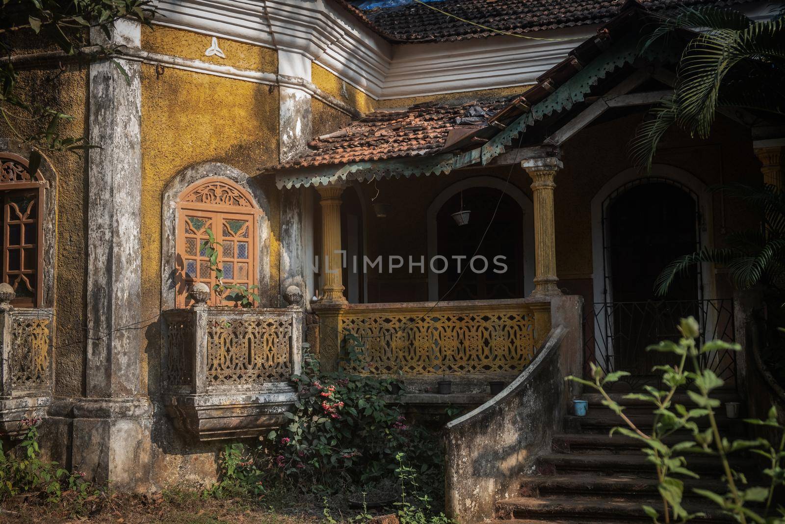 Heritage old house in Old Goa, India