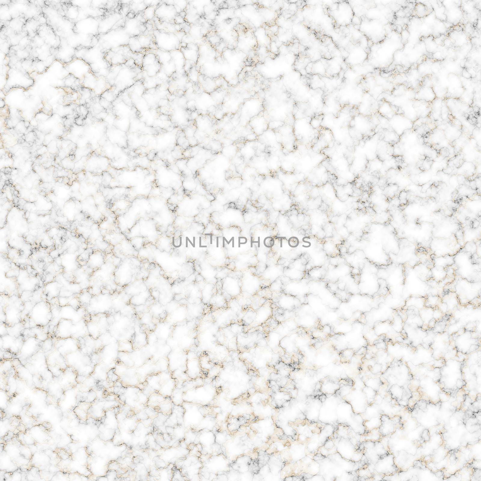 White marble with gold texture pattern background with high resolution design. 3D illustration