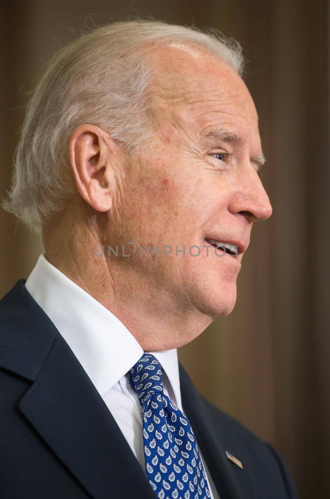 KIEV, UKRAINE - Dec 07, 2015: Vice president of USA Joe Biden during an official visit to Kiev, Ukraine