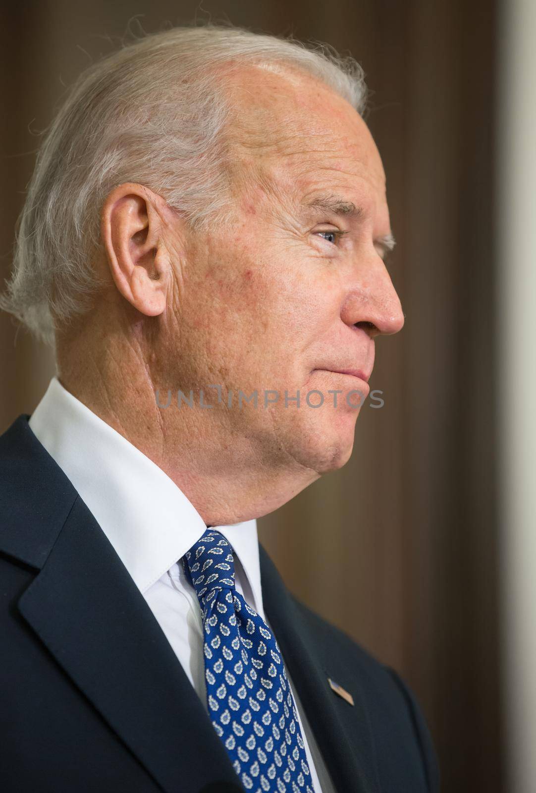 KIEV, UKRAINE - Dec 07, 2015: Vice president of USA Joe Biden during an official visit to Kiev, Ukraine
