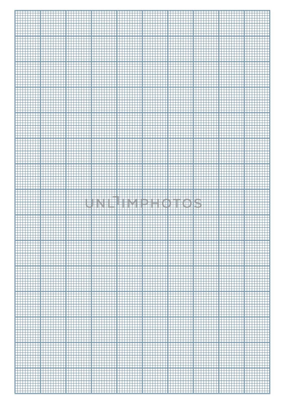 Millimeter graph paper grid. Abstract squared background. Geometric pattern for school, technical engineering line scale measurement. Lined blank for education isolated on transparent background