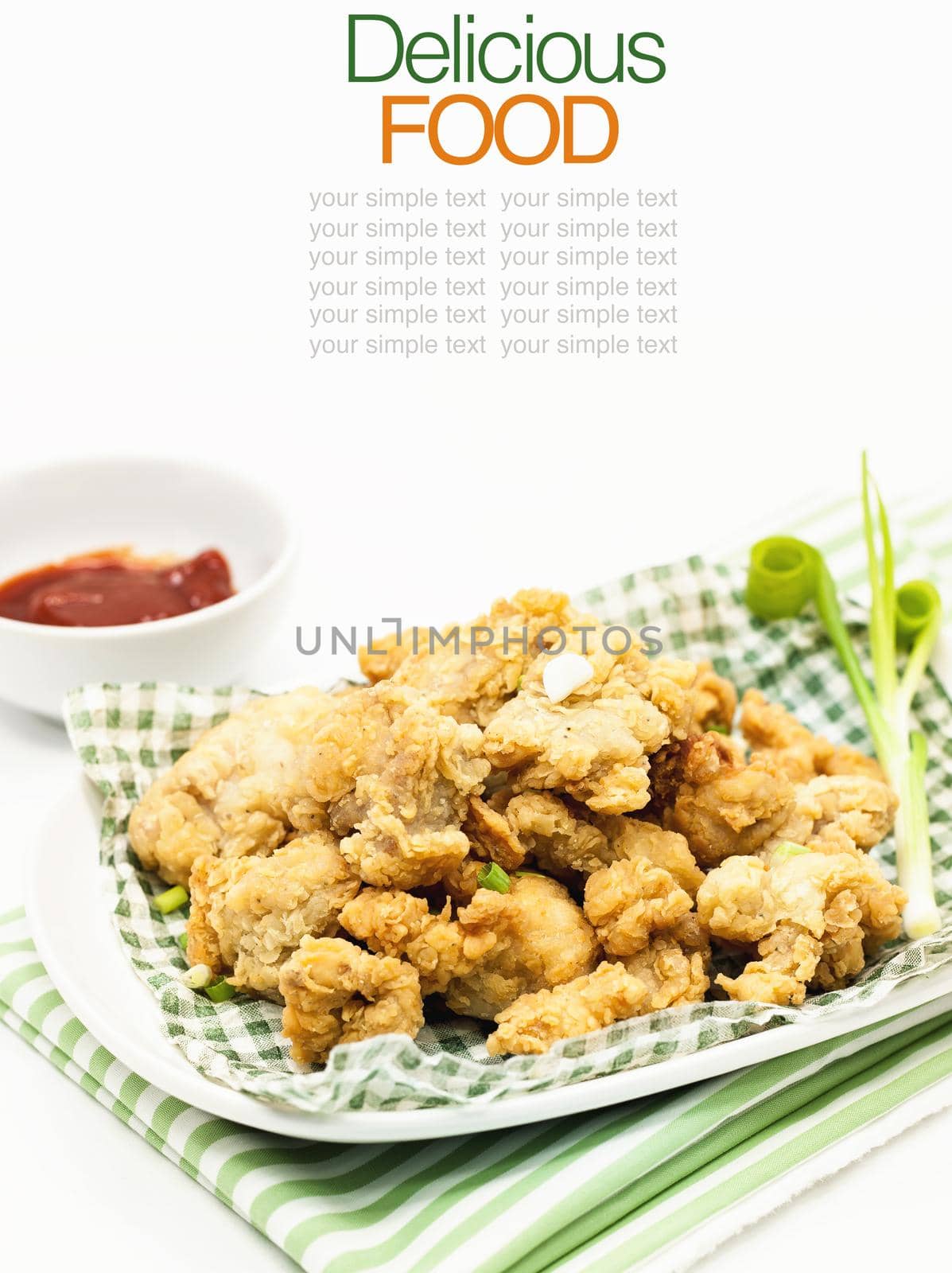 Homemade crispy chicken nuggets. by kerdkanno