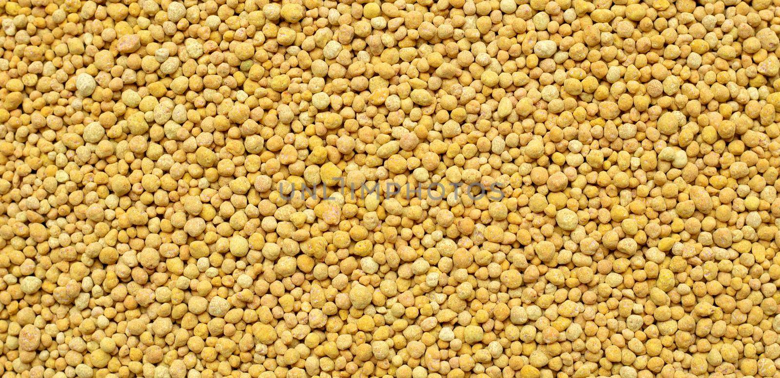 Top view of Chemical fertilizer for planting