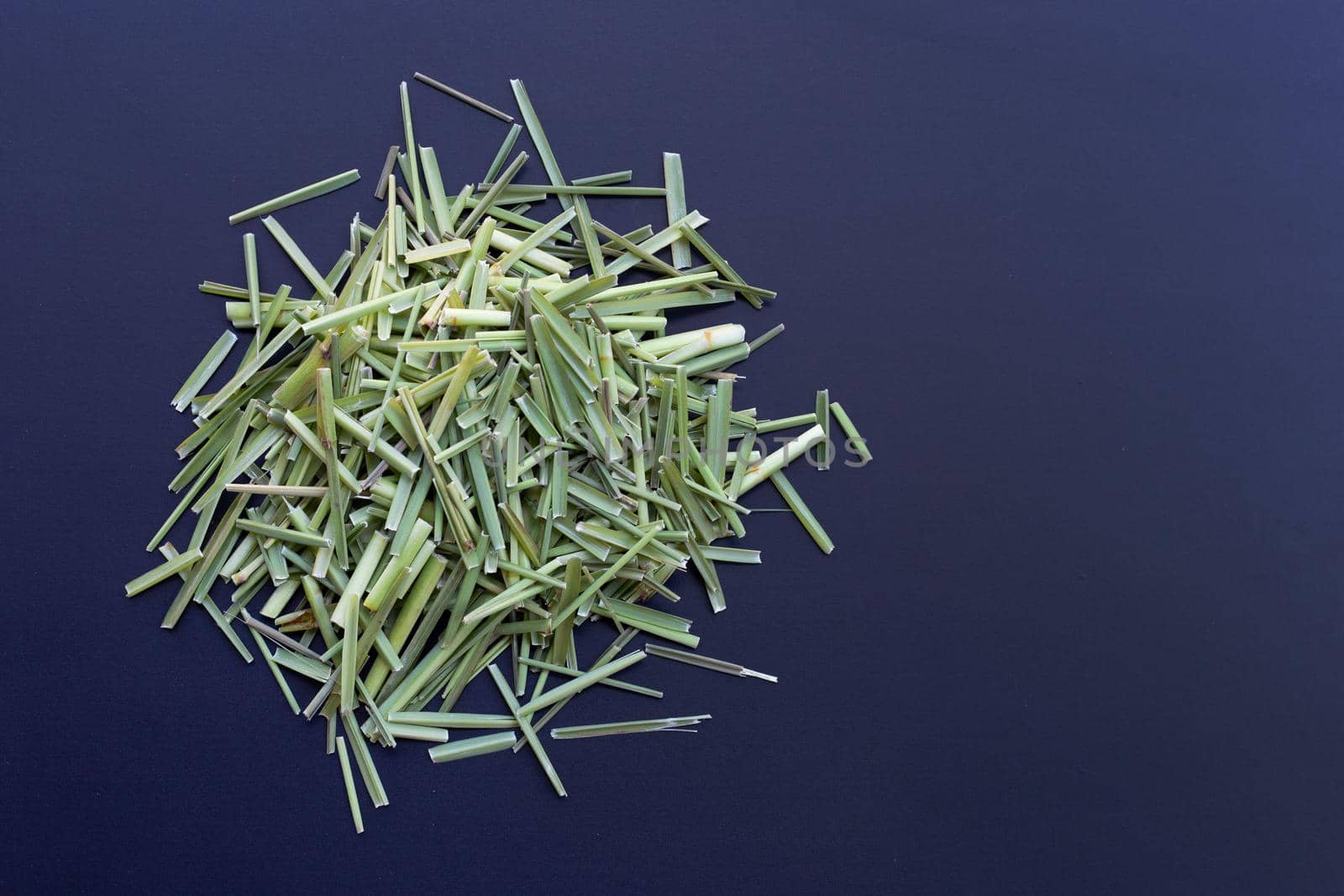 Organic lemongrass. Herb for tea concept