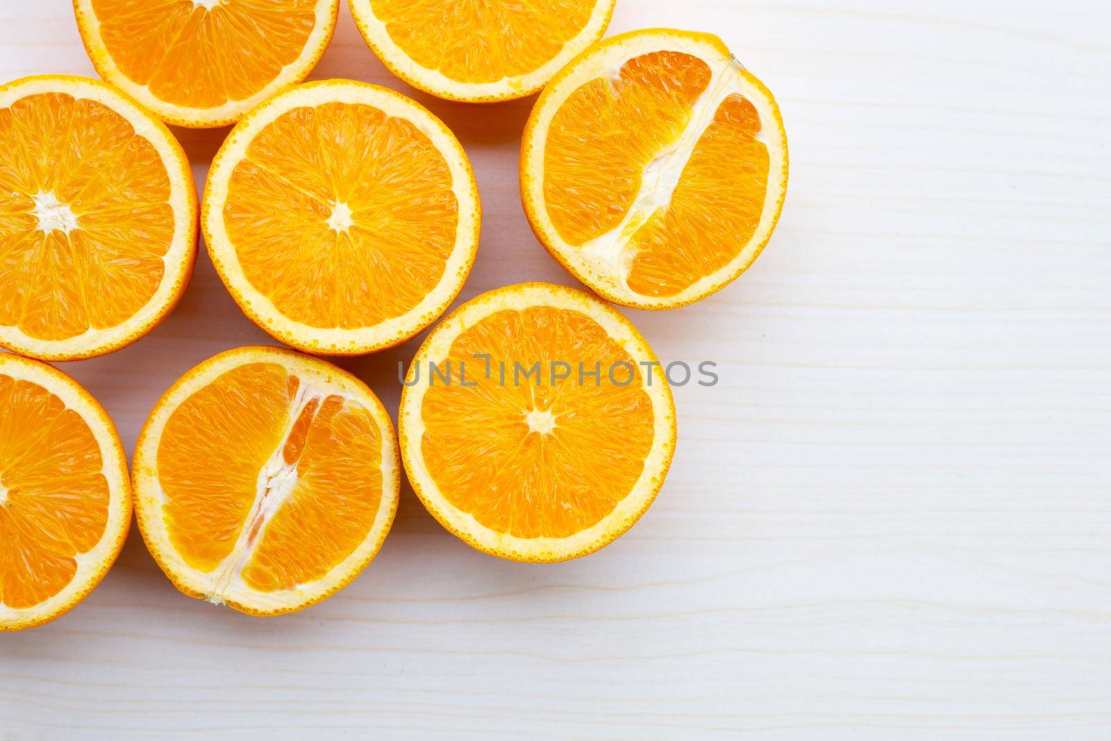 High vitamin C, Juicy and sweet. Fresh orange fruit