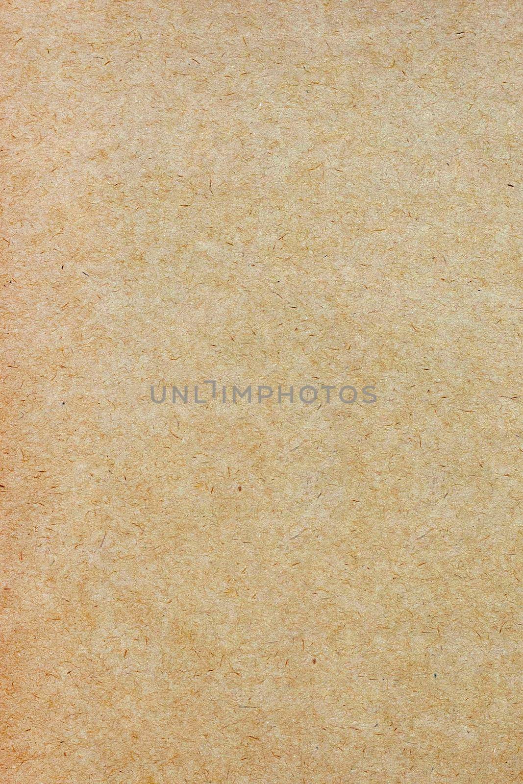 Sheet of brown paper or cardboard texture for background.
