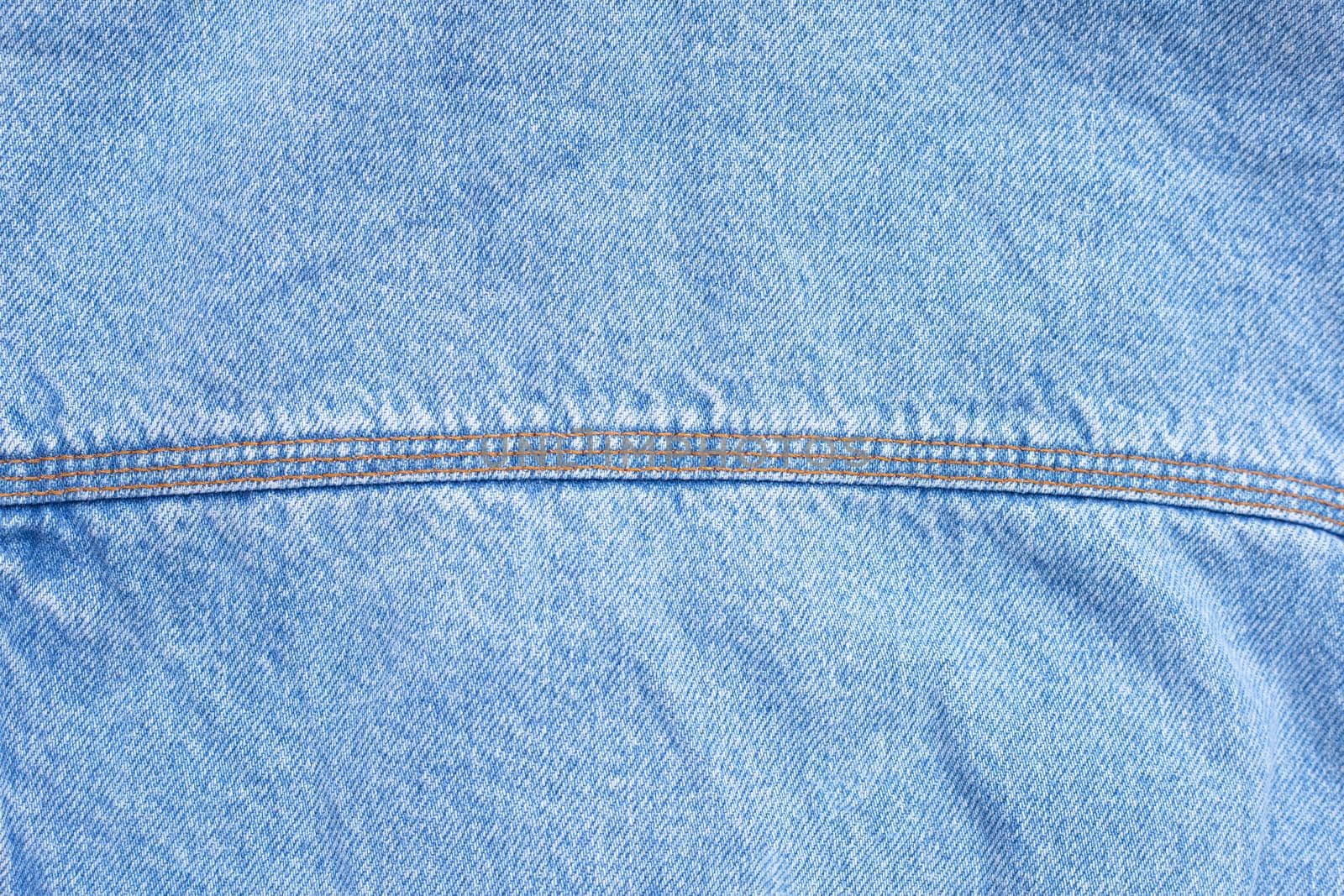 Close up of blue jeans texture for background.