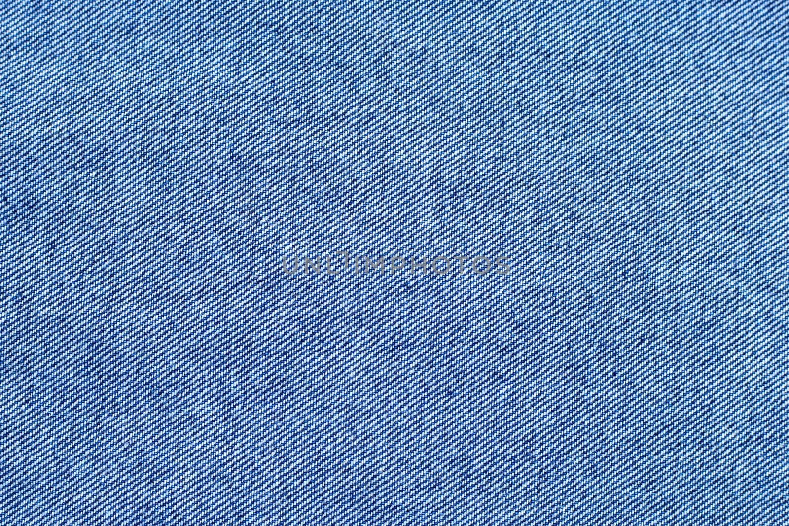 Close up of blue jeans texture for background.