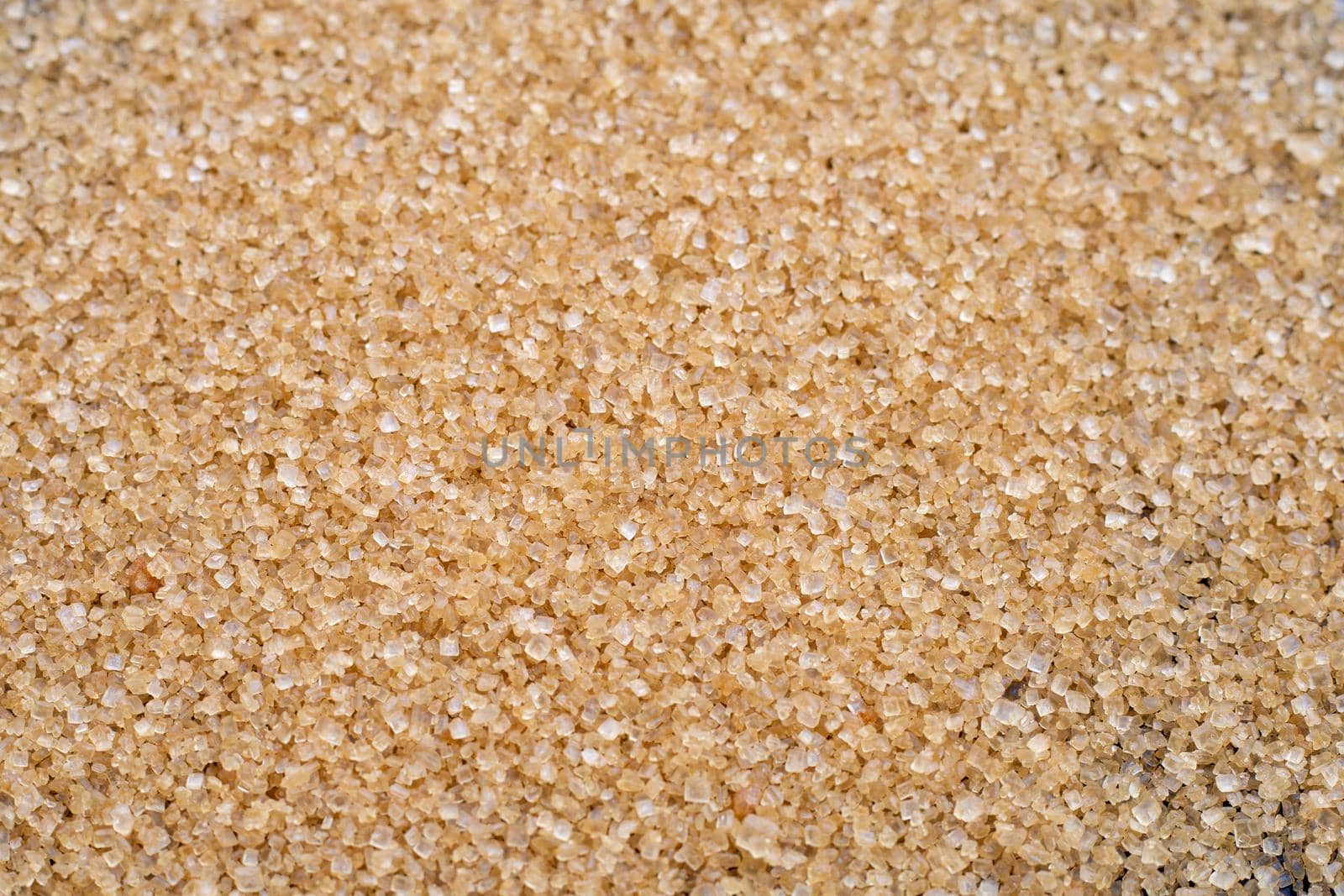 Close up of brown sugar 