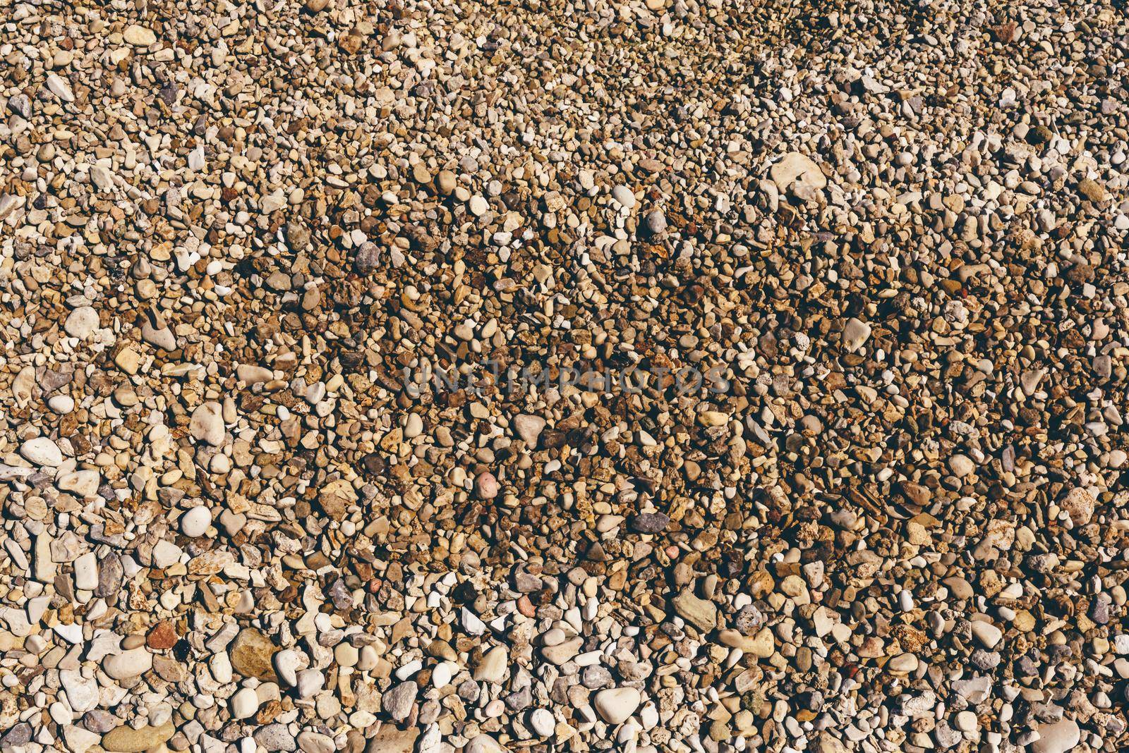 Background of the river pebbles on the beach