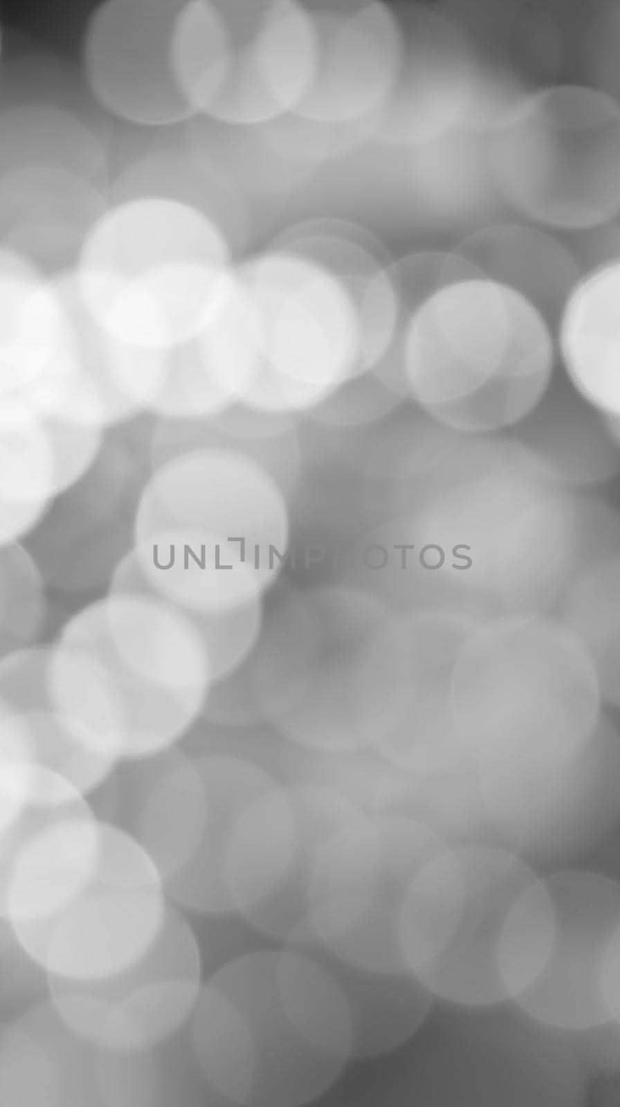 Vertical bokeh lights vintage white monochrome. by noppha80