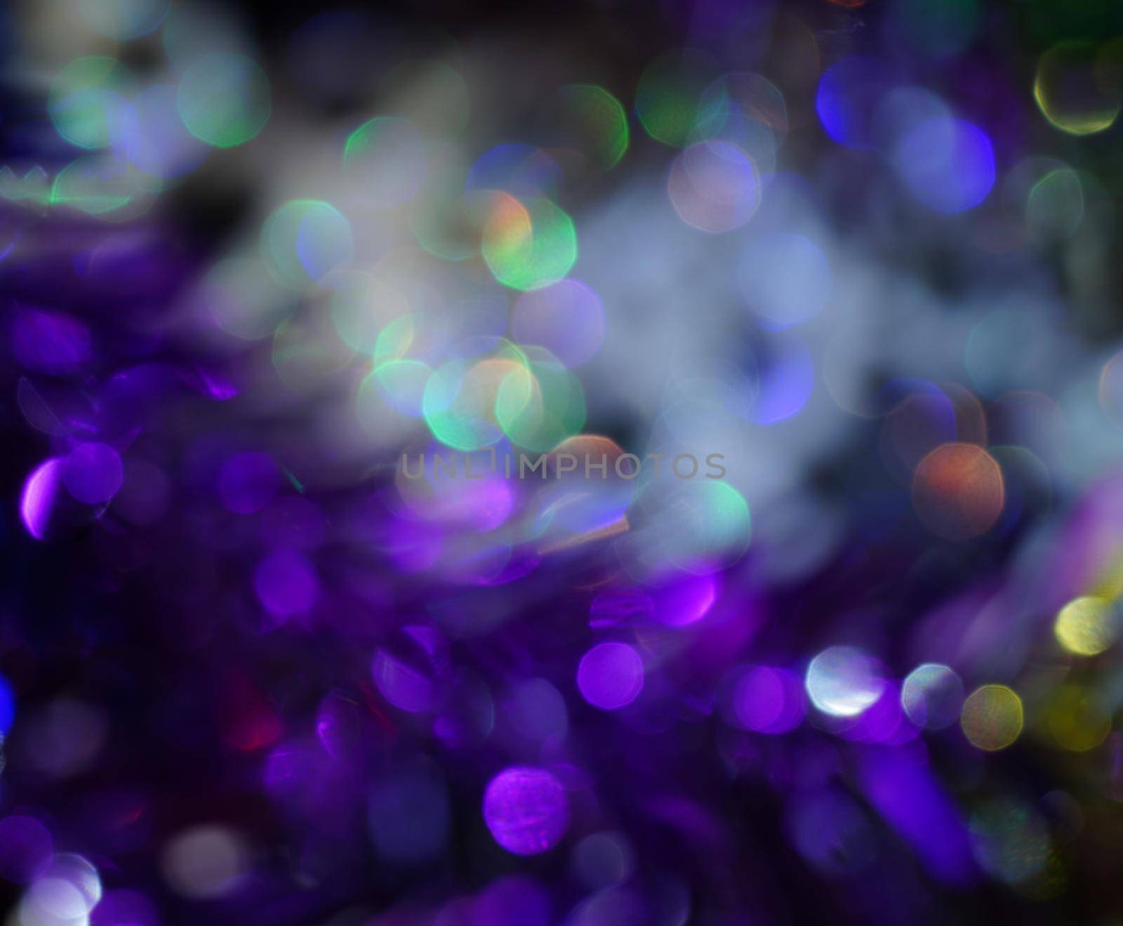 Abstract Bokeh Light Colorful Lights Concept Decoration Backdrop.