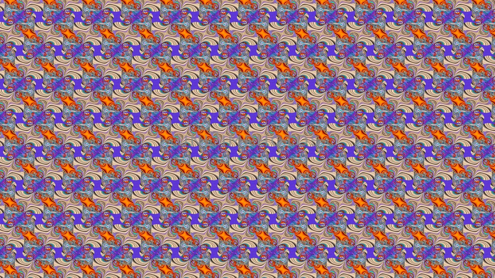 Abstract multicolored background with symmetrical pattern.