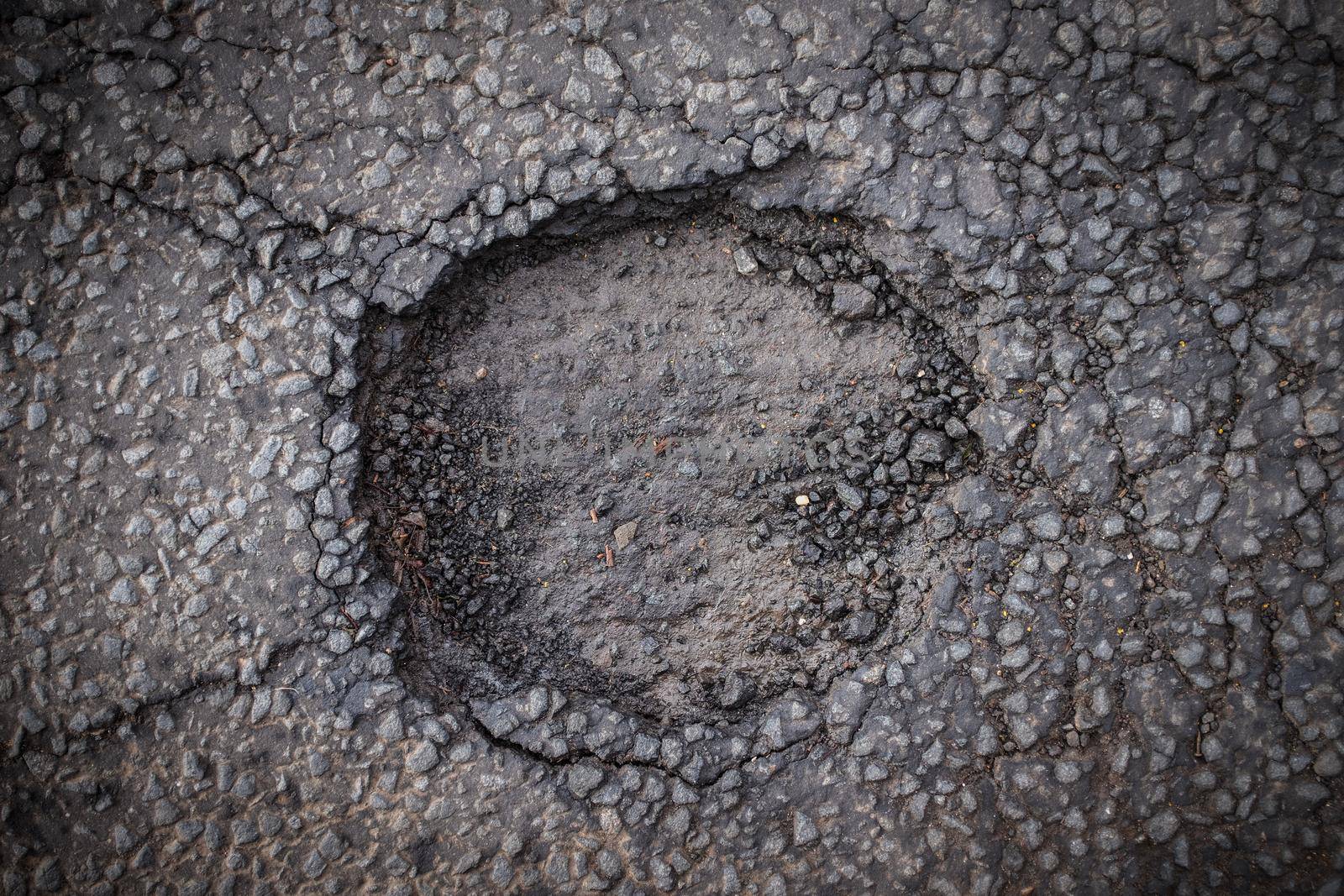 Dangerous Pothole In The Street by mrdoomits