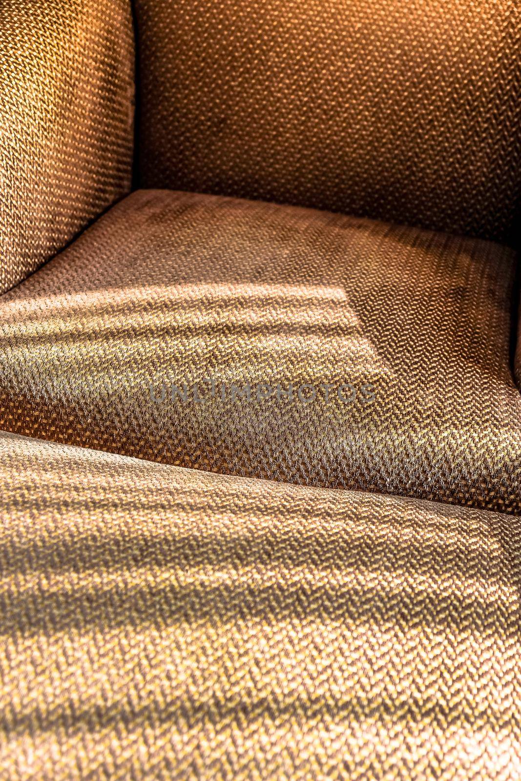 detail image of cushion on sofa, luxury living room
