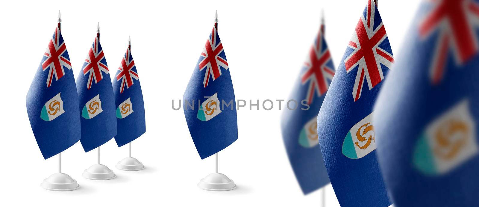 Set of Jamaica national flags on a white background by butenkow