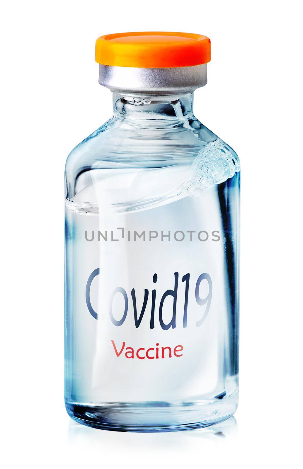 Vaccine in container by Givaga