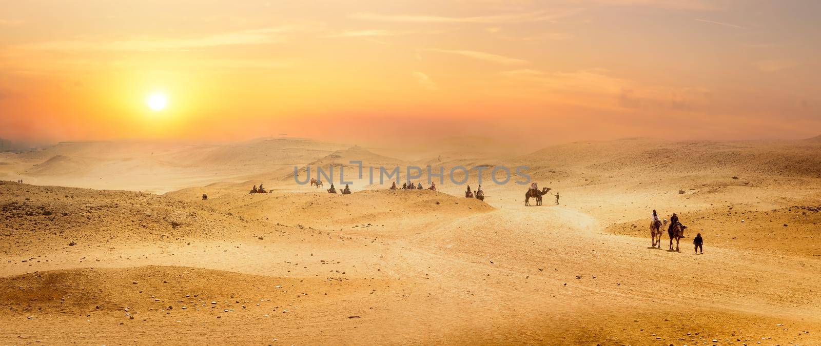 View on desert by Givaga