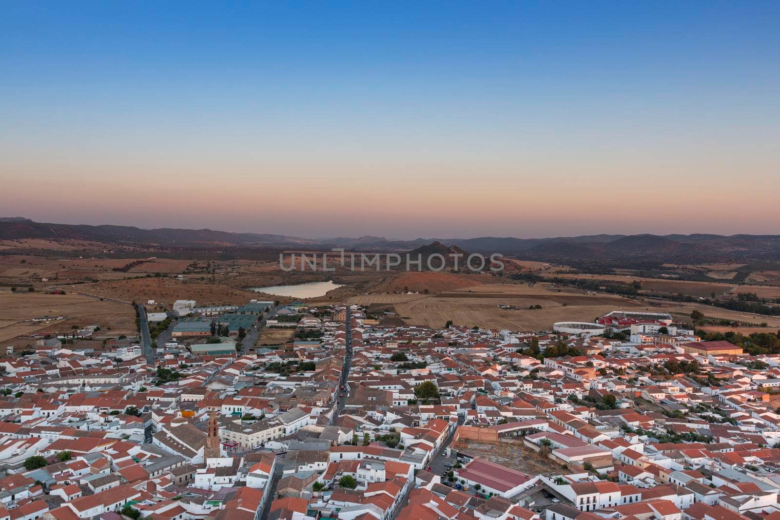 Small Andalusian town in southern Spain by loopneo