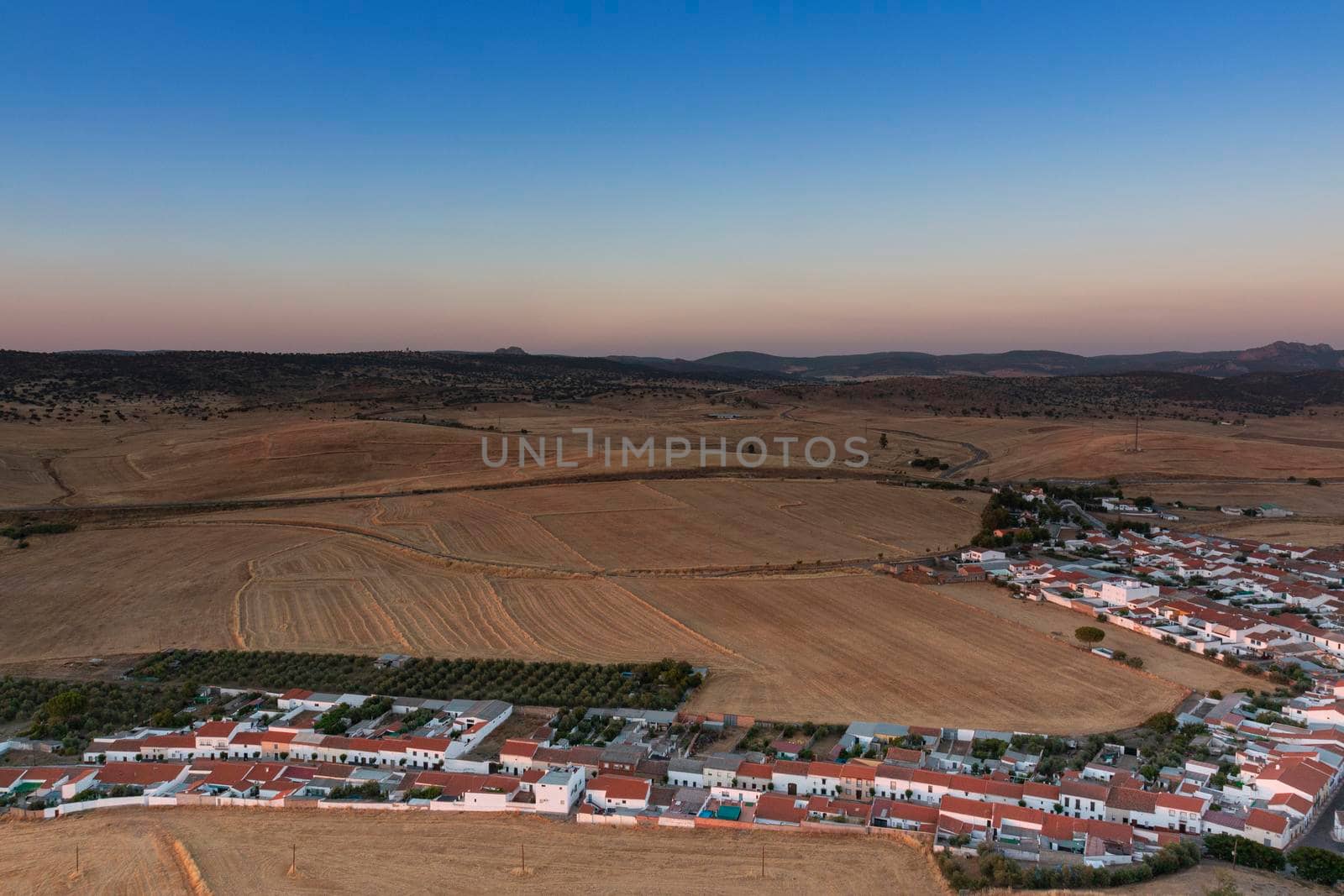 Small Andalusian town in southern Spain by loopneo